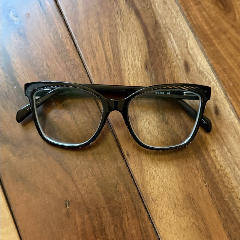 Black Women’s Fashion Glasses - Classic Full-Rim Frame